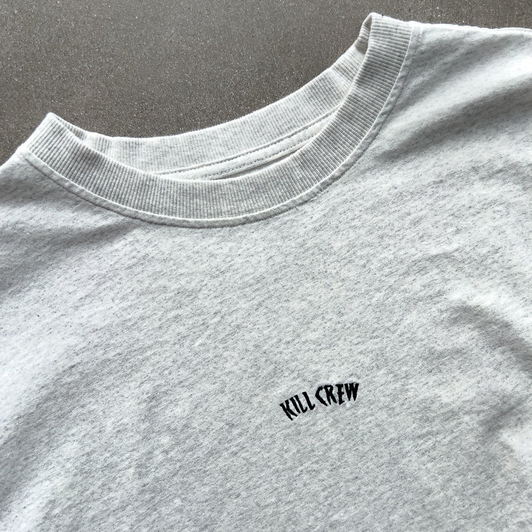RELAXED FIT LUX "SIMPLE" T-SHIRT - GREY