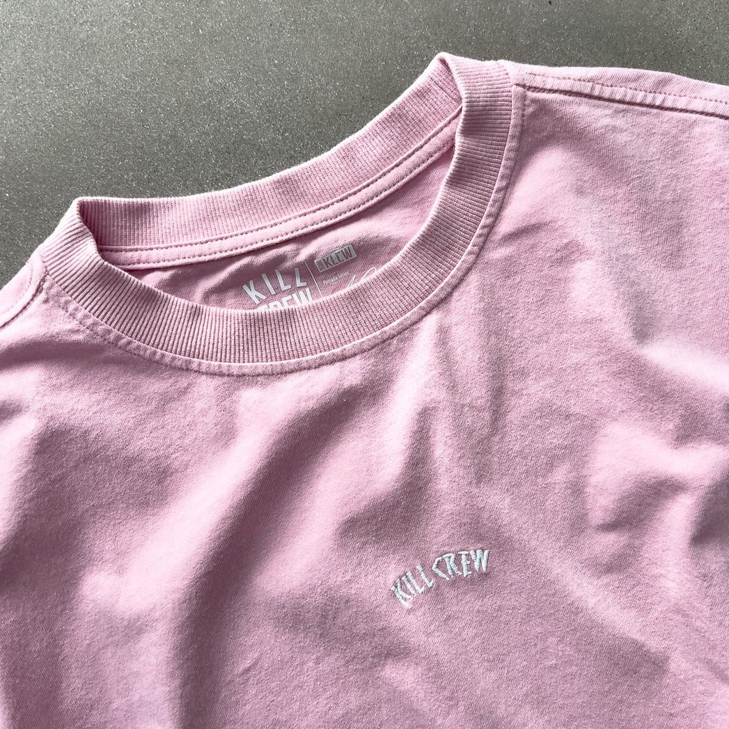 RELAXED FIT LUX "SIMPLE" T-SHIRT - ROSÉ
